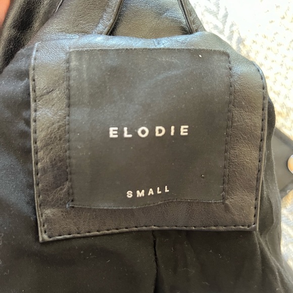 Elodie faux leather jacket - Picture 5 of 5